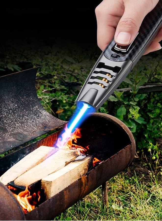 Ostin ولاعة أوستين الزنك المقاومة للرياح، ولاعة لهب نفاث قابل للتعديل، مثالية للشموع والتخييم والشواء والمطبخ - ولاعة توربينية - ولاعة قابلة لإعادة التعبئة - غير مرفقة - Image 2